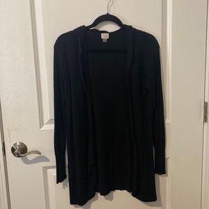 Black cardigan size XL